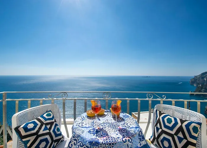 Le Ali Sul Mare,near Elevator, Few Steps,parking Vakantiehuis Positano