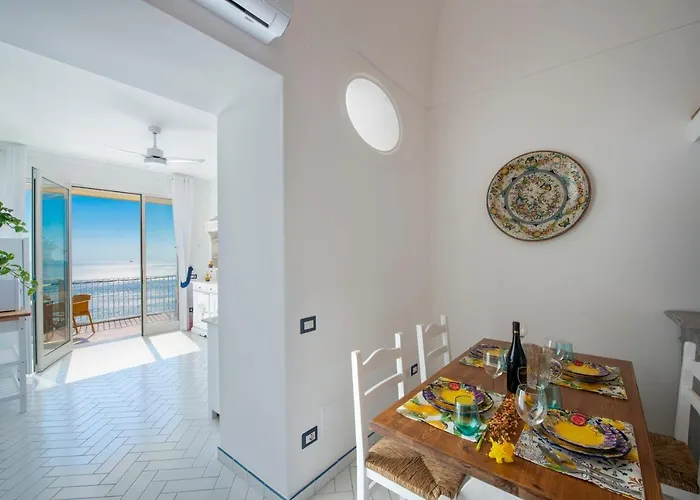 Le Ali Sul Mare,near Elevator, Few Steps,parking Positano